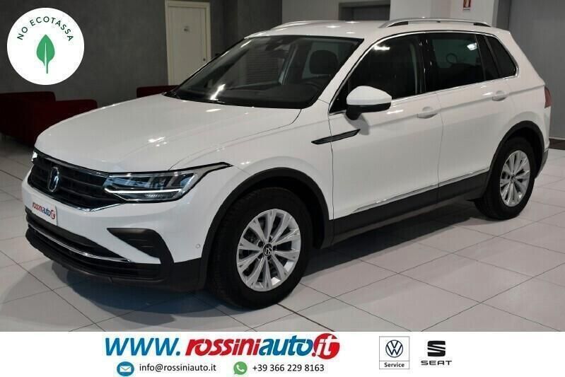 Bianco Usata 2022 VW Tiguan Life SUV | 22.900 € (Super prezzo) - Immagine 1/3