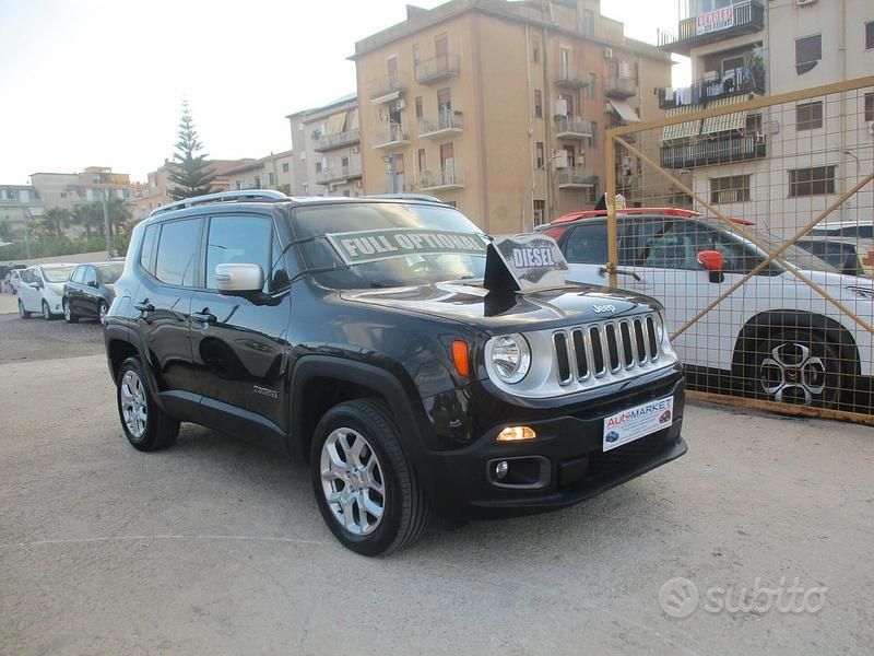 Usata Jeep Renegade Limited 140 CV (102 kW) 2016 Nero SUV