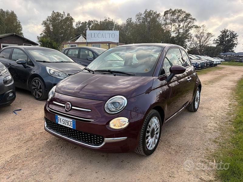 Usata Fiat 500 Dolcevita 69 CV (50 kW) 2017 Viola Berlina