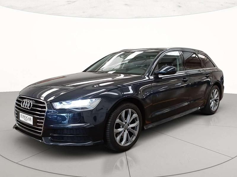 Usata Audi A6 Business Plus 190 CV (139 kW) 2017 W1 blu chiaro di luna metallizzato Station wagon
