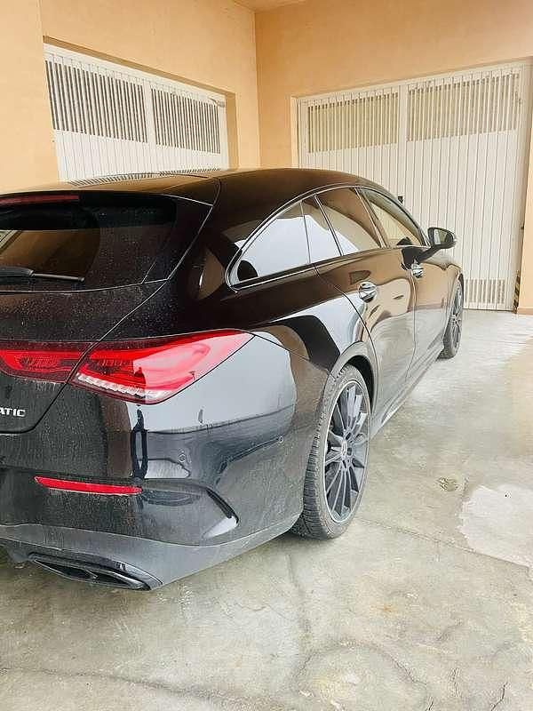 Usata Mercedes CLA220 AMG line 190 CV (139 kW) 2020 Nero Berlina