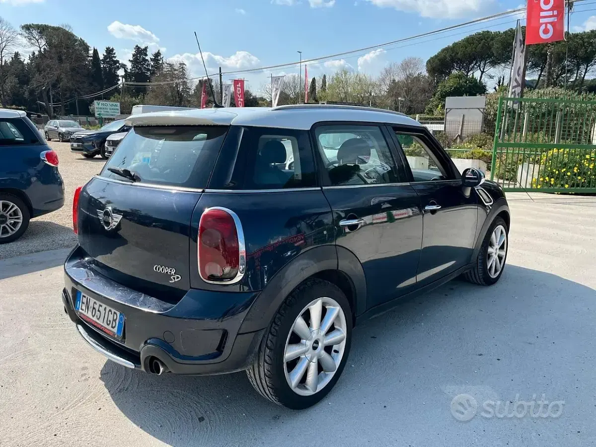 Usata Mini Cooper SD Countryman 143 CV (105 kW) 2012 Blu SUV