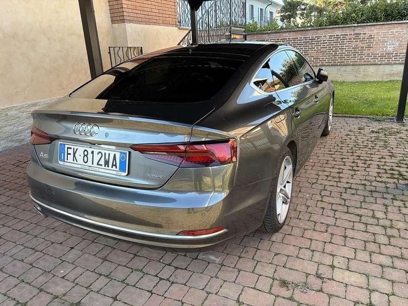 Usata Audi A5 Sportback Business 190 CV (139 kW) 2017 Grigio Utilitaria