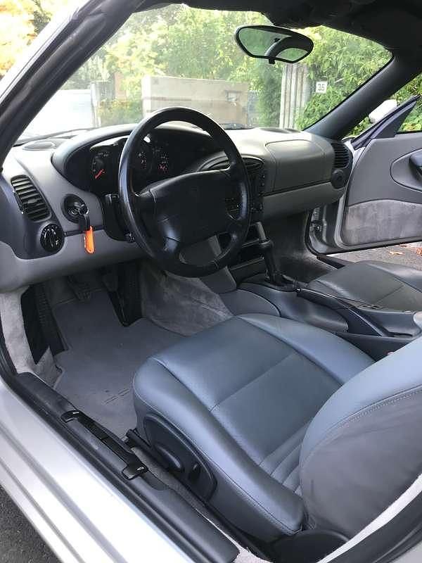 Usata Porsche Boxster 204 CV (150 kW) 1997 Argento Cabrio