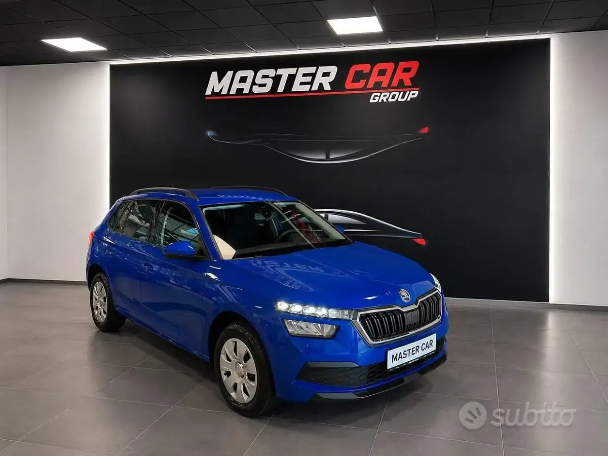 Usata Skoda Kamiq Ambition 95 CV (69 kW) 2021 Blu/azzurro SUV