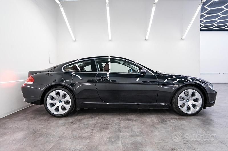 Usata BMW 645 Efficient Dynamics 333 CV (244 kW) 2005 Nero Coupé