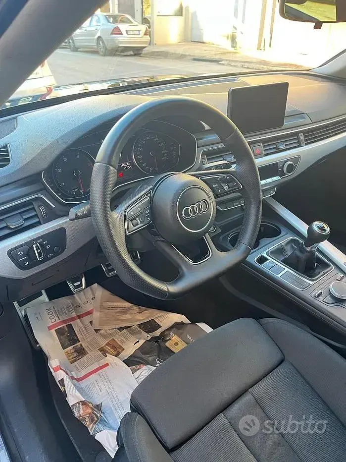 Usata Audi A4 150 CV (110 kW) 2016 Nero Berlina