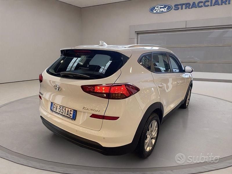 Usata Hyundai Tucson XPrime 116 CV (85 kW) 2019 Bianco SUV
