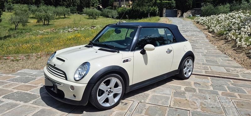 Usata Mini Cooper S Cabriolet 170 CV (125 kW) 2007 Bianco Cabrio