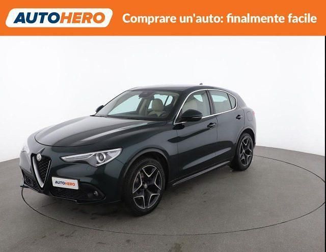 Usata Alfa Romeo Stelvio Ti 209 CV (153 kW) 2021 Verde SUV