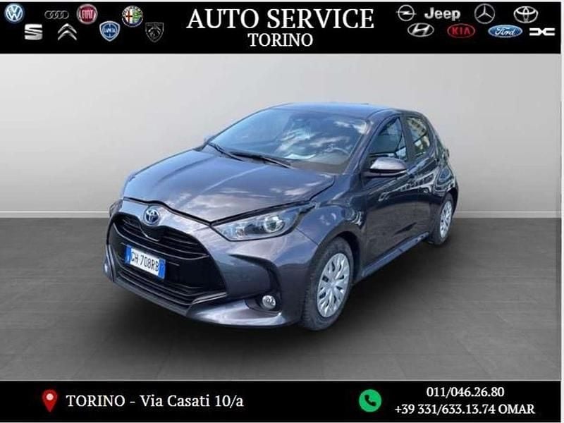 Grigio scuro Usata 2022 Toyota Yaris Hybrid Business Edition Tre volumi | 16.490 € (Super prezzo) - Immagine 1/4