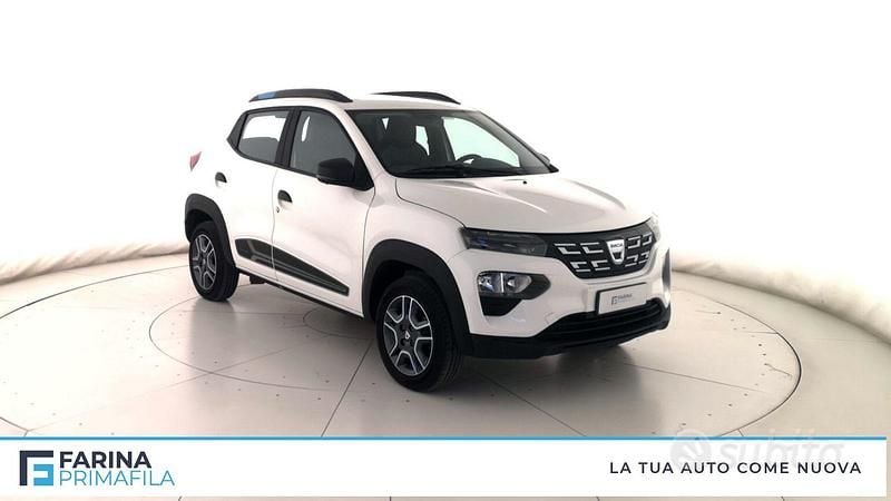 Usata Dacia Spring Comfort 33 kW (45 CV) 2021 Bianco Utilitaria