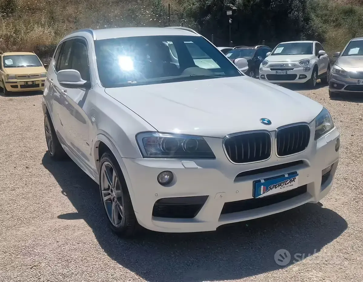 Usata BMW X3 M Sport 184 CV (135 kW) 2011 Bianco SUV