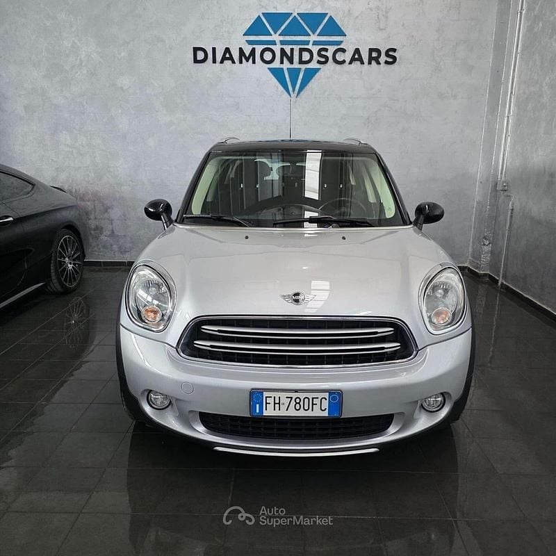 Brugt Mini Cooper D Countryman 111 HK (81 kW) 2017 Sølv SUV
