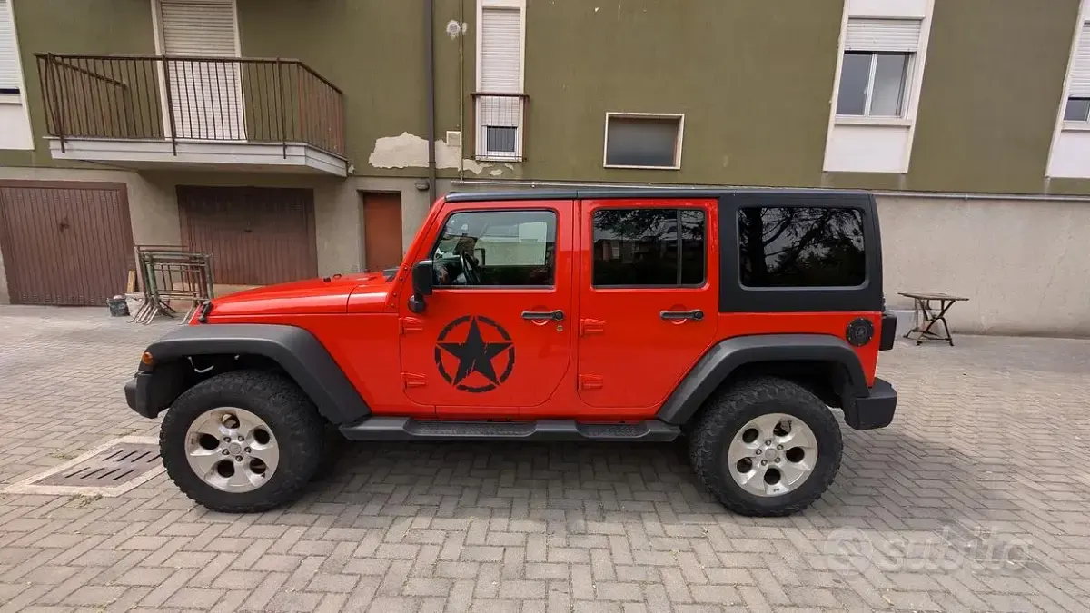 Usata Jeep Wrangler Sahara 200 CV (147 kW) 2014 SUV