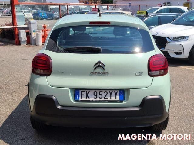 Usata Citroën C3 Feel 68 CV (50 kW) 2017 Verde pastello Utilitaria