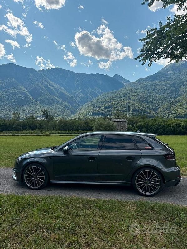 Usata Audi A3 S-Line 184 CV (135 kW) 2016 Grigio Berlina