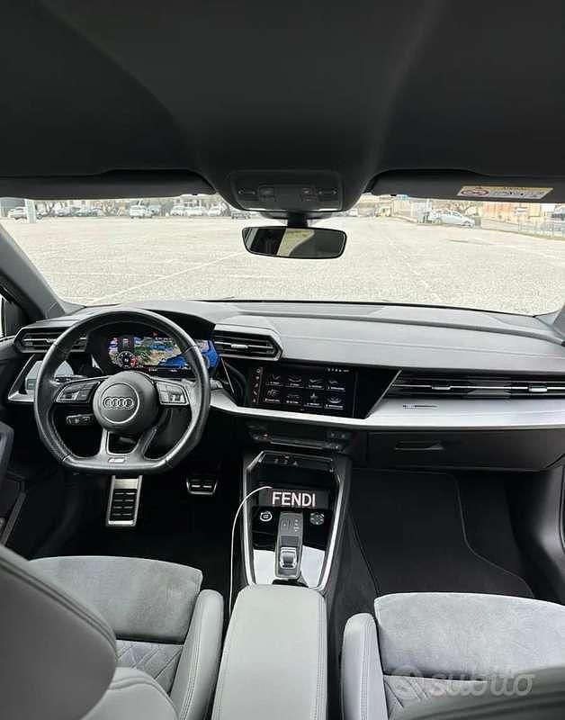 Usata Audi A3 S-Line 150 CV (110 kW) 2021 Blu/azzurro Berlina