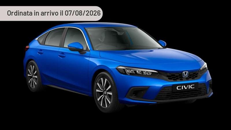 Nuova Honda Civic Elegance 184 CV (135 kW) 2025 Argento Berlina