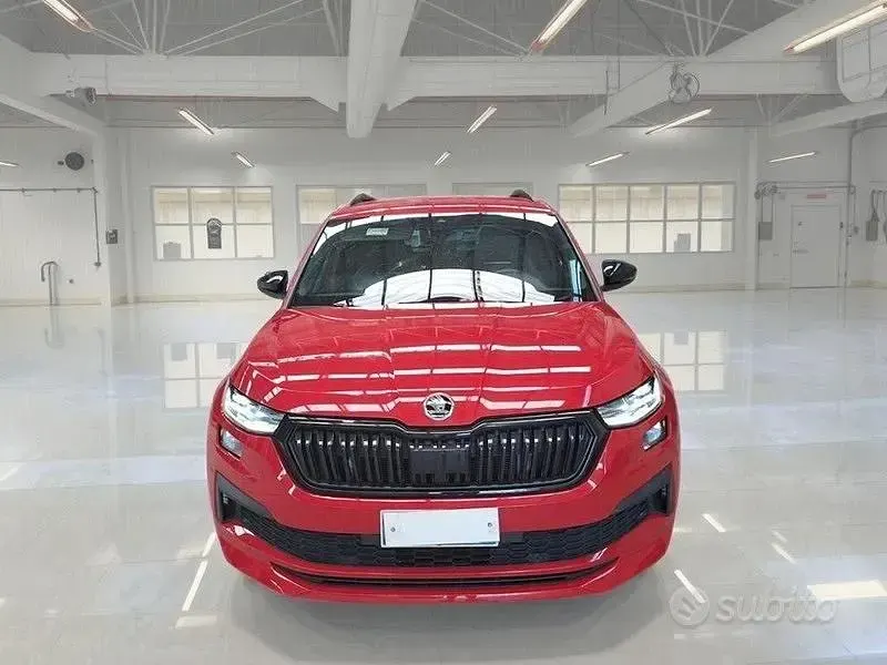 Usata Skoda Kodiaq SportLine 149 CV (109 kW) 2021 Rosso SUV