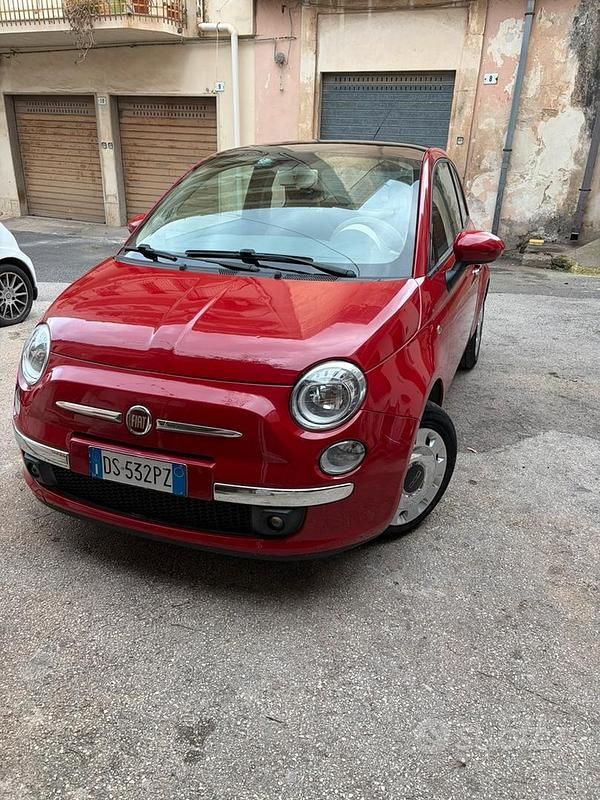 Usata Fiat 500 2008 Rosso Berlina