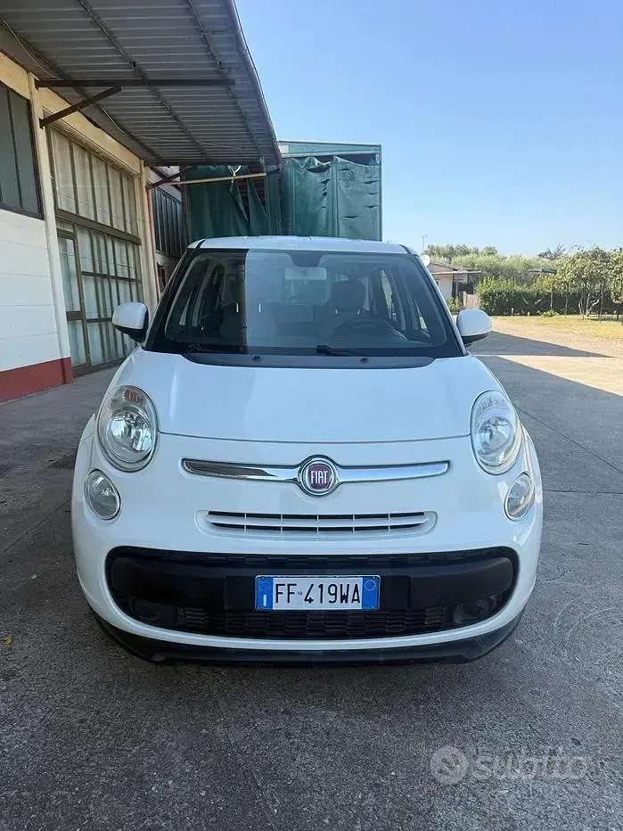 Usata Fiat 500L Pop Star 95 CV (69 kW) 2017 Bianco Monovolume