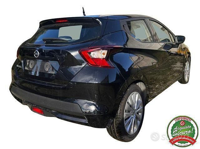 Usata Nissan Micra Acenta 90 CV (66 kW) 2017 Nero Berlina