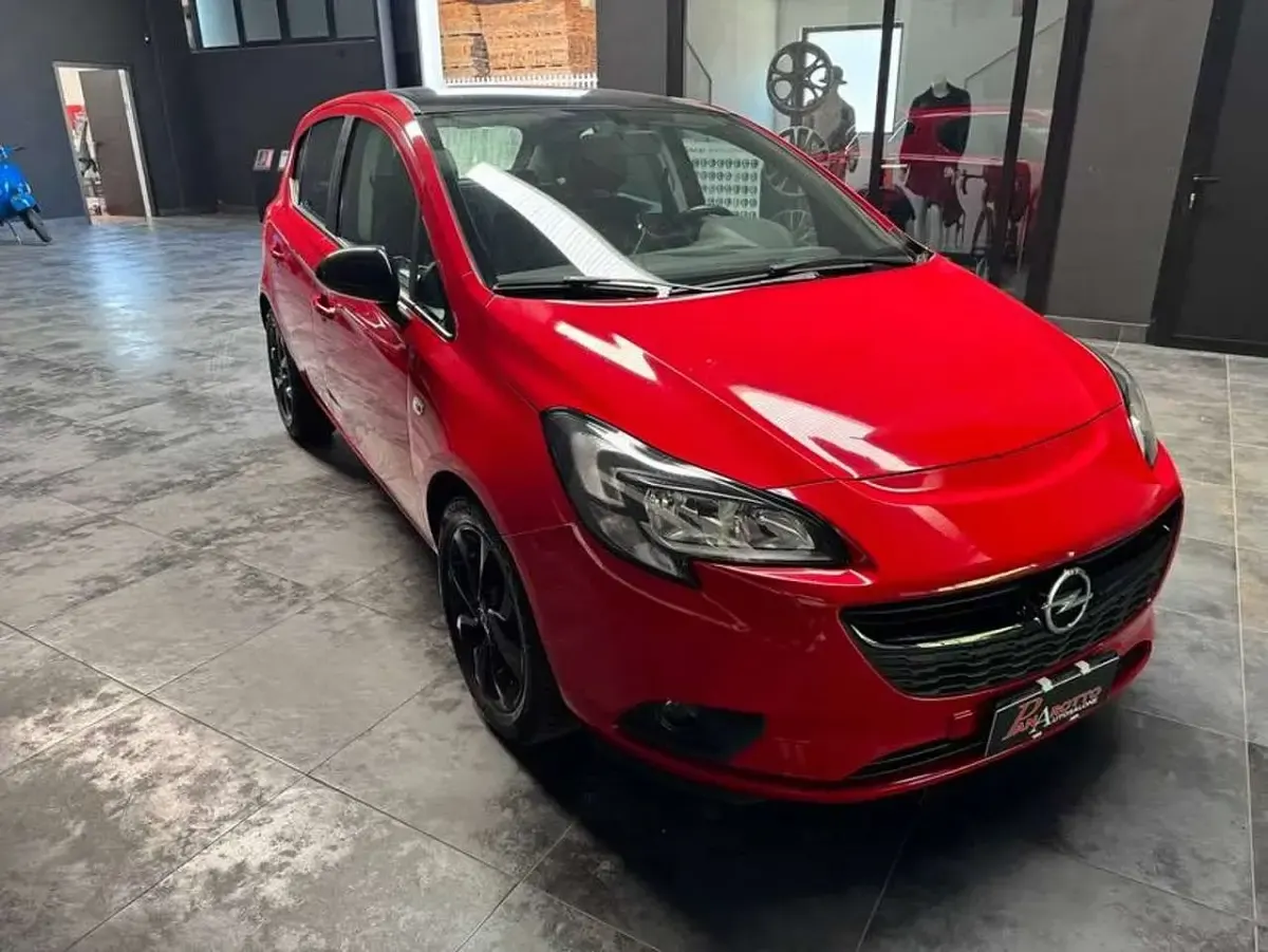 Usata Opel Corsa 75 CV (55 kW) 2017 Rosso Utilitaria