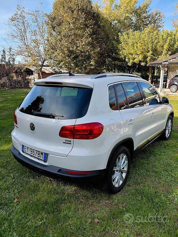 Usata VW Tiguan Sport 110 CV (80 kW) 2013 Bianco SUV