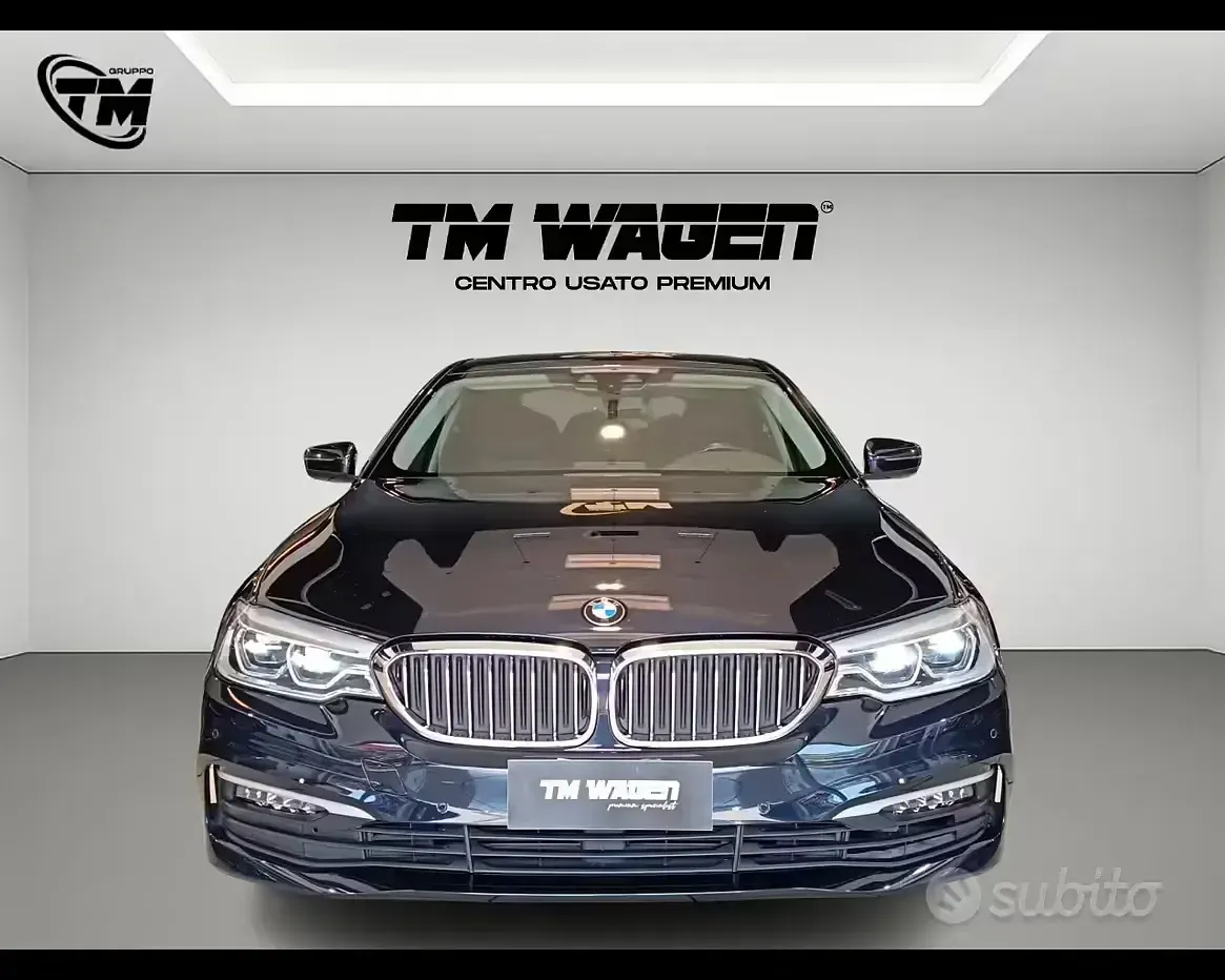 Usata BMW 520 Efficient Dynamics 190 CV (139 kW) 2021 Blu Berlina