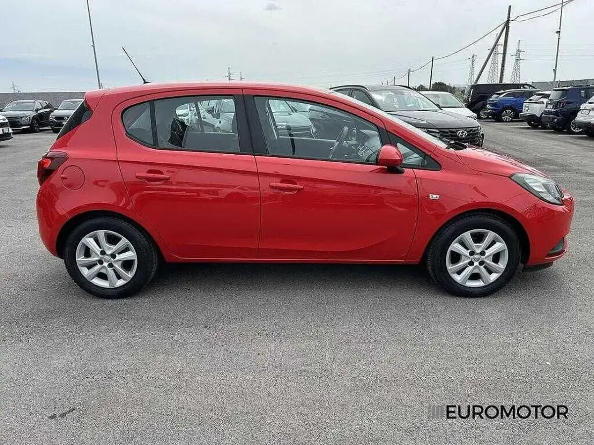 Usata Opel Corsa 90 CV (66 kW) 2016 Rosso Utilitaria