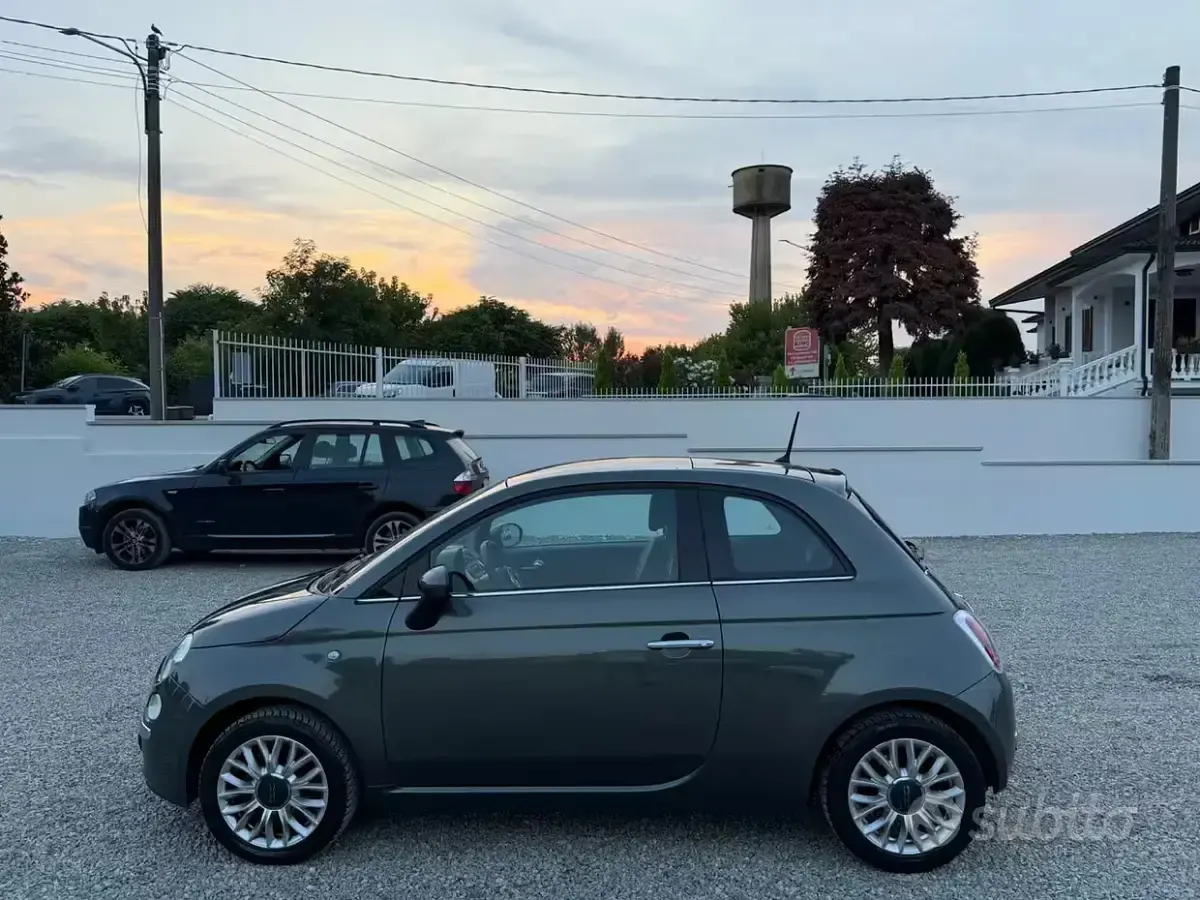 Usata Fiat 500 69 CV (50 kW) 2014 Grigio Berlina