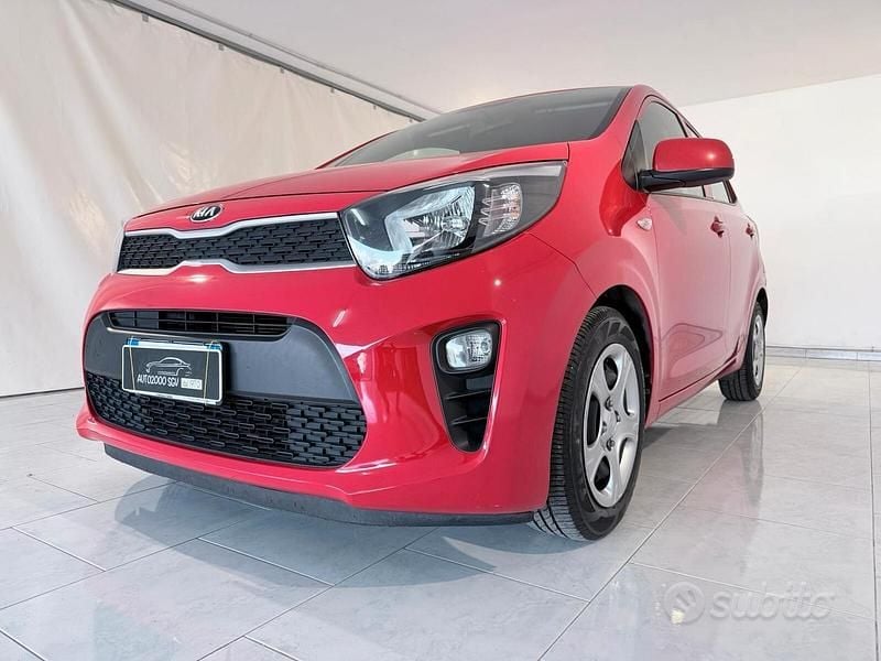 Usata Kia Picanto 67 CV (49 kW) 2021 Rosso Utilitaria