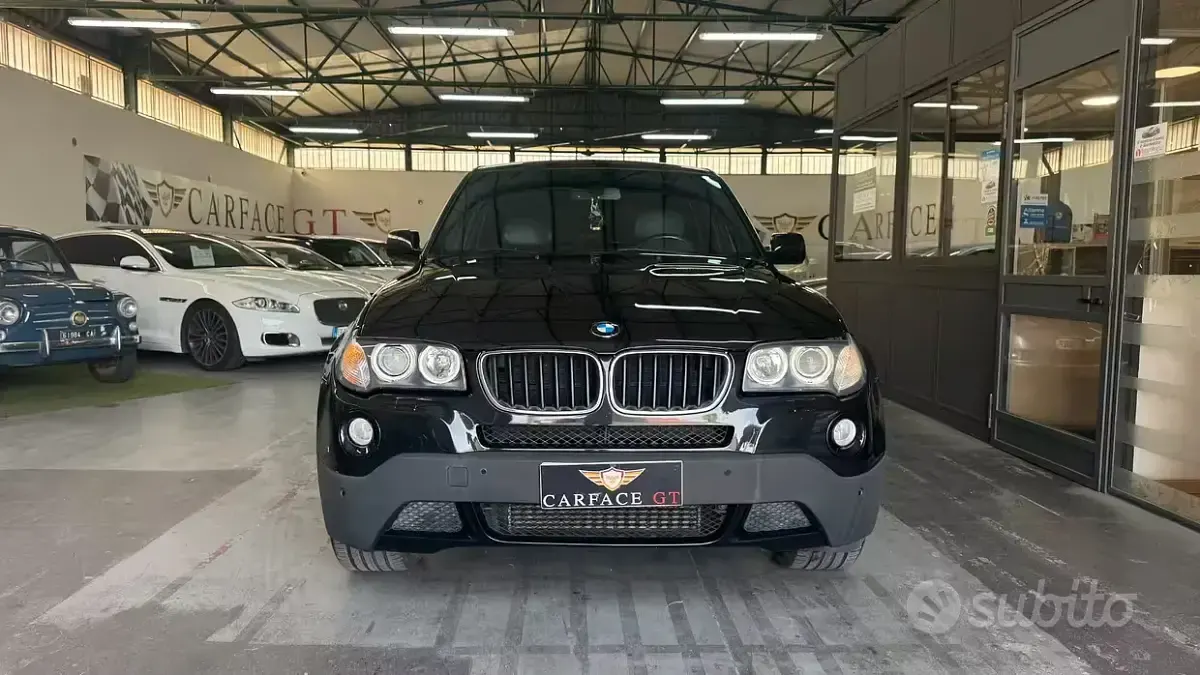 Usata BMW X3 177 CV (130 kW) 2009 Nero SUV