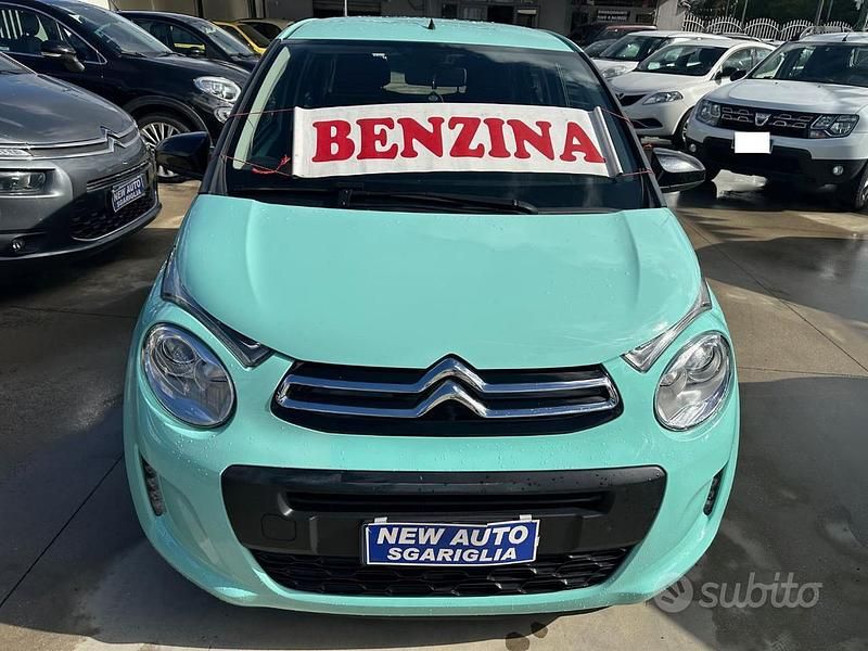 Usata Citroën C1 Shine 72 CV (52 kW) 2018 Blu Utilitaria
