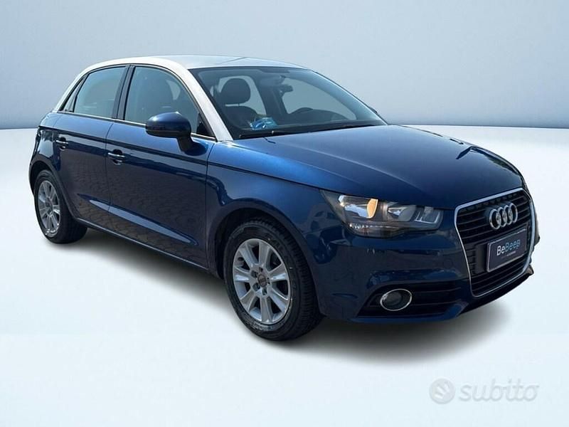 Usata Audi A1 Sportback Attraction 2012 Blu Utilitaria