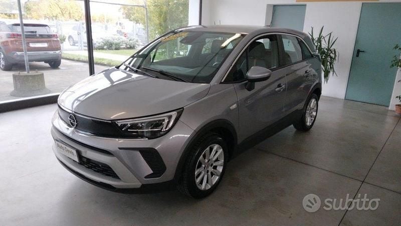 Usata Opel Crossland X Elegance 83 CV (61 kW) 2021 Grigio SUV