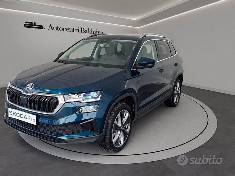 Usata Skoda Karoq Style 116 CV (85 kW) 2023 Blu SUV