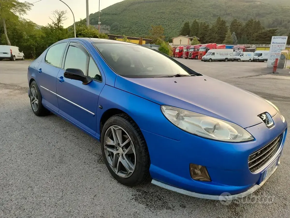 Usata Peugeot 407 109 CV (80 kW) 2007 Blu Berlina