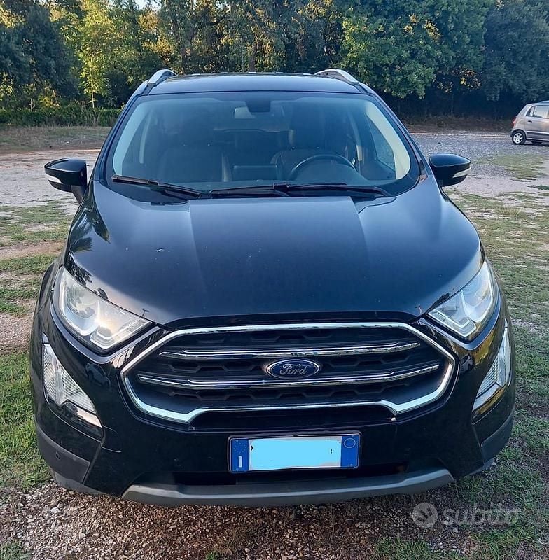 Usata Ford Ecosport Titanium 99 CV (72 kW) 2018 Nero SUV