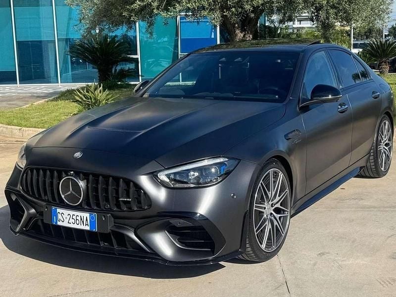 Usata Mercedes C63 AMG AMG Line Premium Plus 476 CV (350 kW) 2024 Grigio Berlina