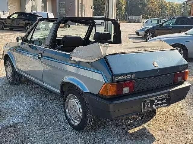 Usata Fiat Ritmo 130 CV (95 kW) 1983 Blu/azzurro Cabrio