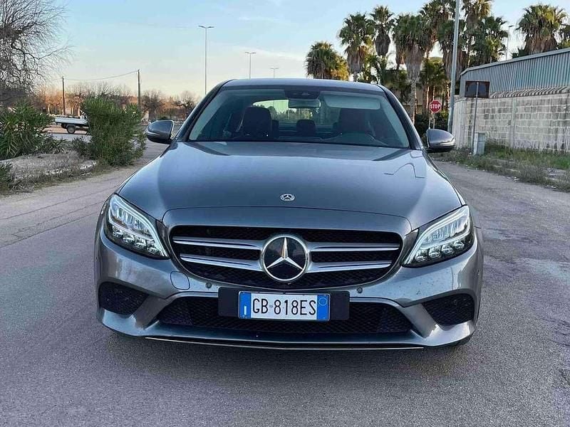 Usata Mercedes C220 194 CV (142 kW) 2020 Grigio Berlina
