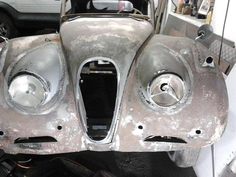 Usata Jaguar XK 209 CV (153 kW) 1951 Argento Coupé