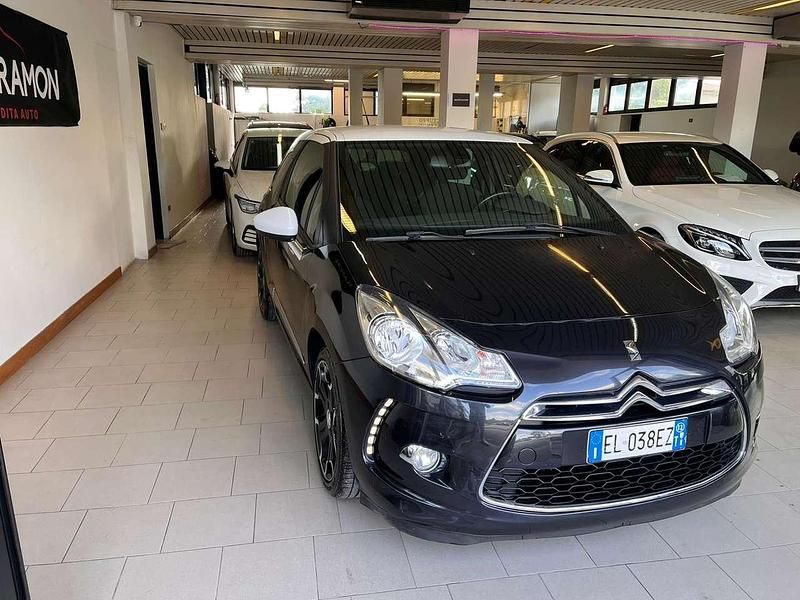 Usata Citroën DS3 So Chic 92 CV (67 kW) 2012 Nero Berlina