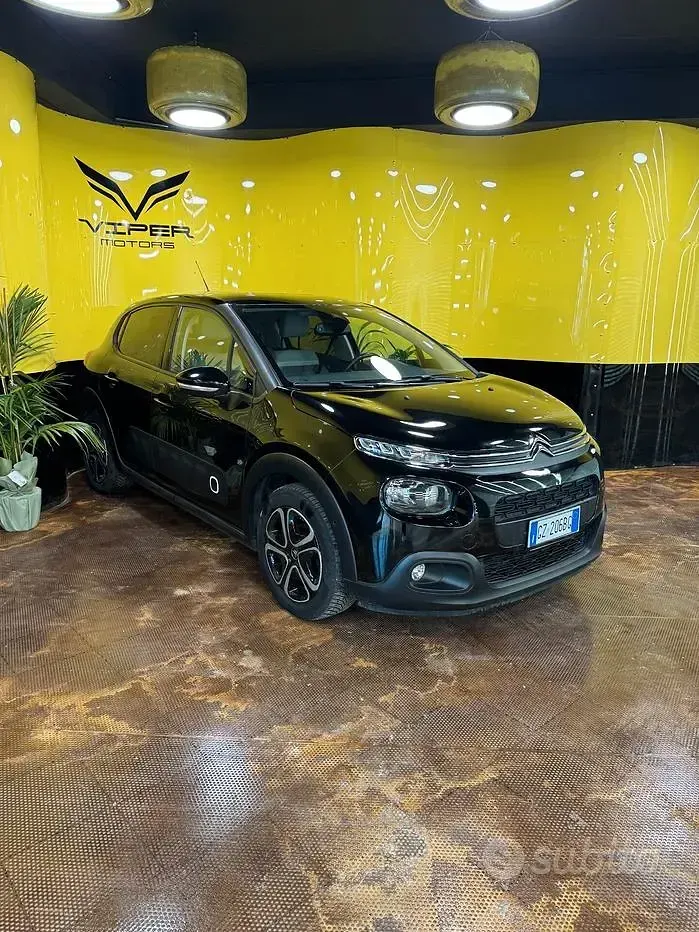 Usata Citroën C3 PureTech 110 CV (80 kW) 2018 Nero Utilitaria