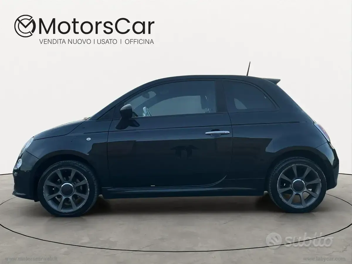 Usata Fiat 500 S 69 CV (50 kW) 2015 Nero Berlina