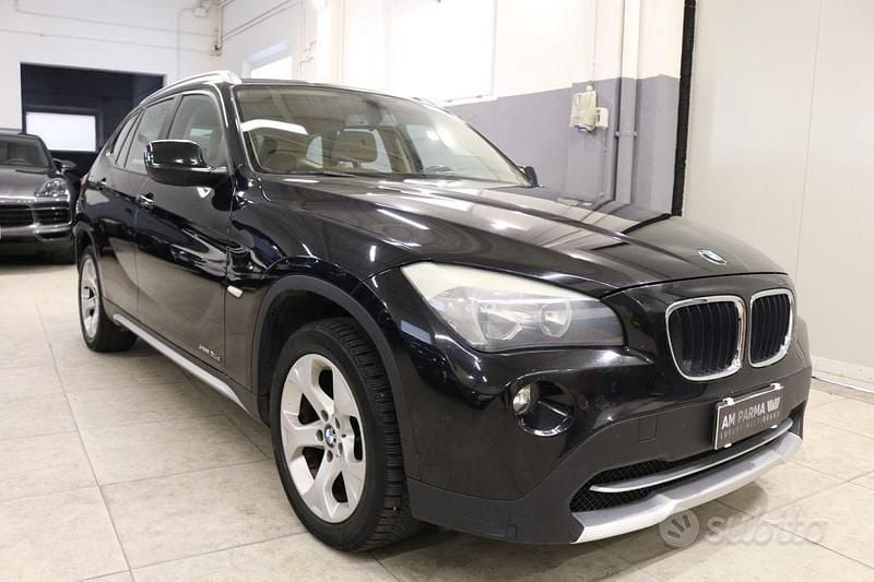Usata BMW X1 Efficient Dynamics 177 CV (130 kW) 2009 Nero SUV