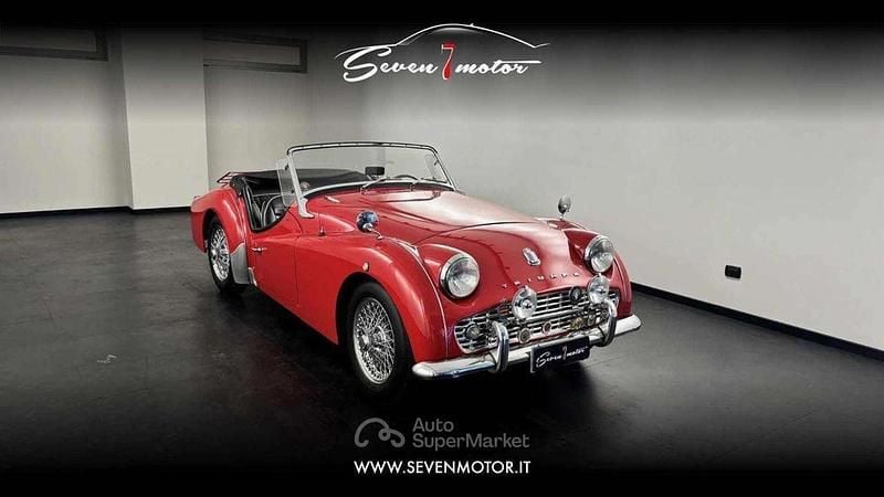 Usata Triumph TR3 101 CV (74 kW) 1960 Rosso Cabrio