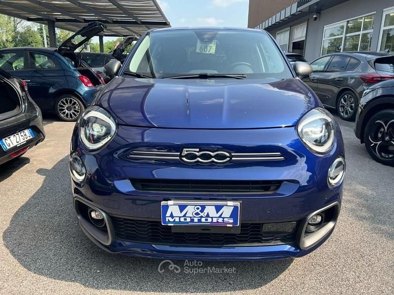 Usata Fiat 500X Sport 131 CV (96 kW) 2024 Blu SUV